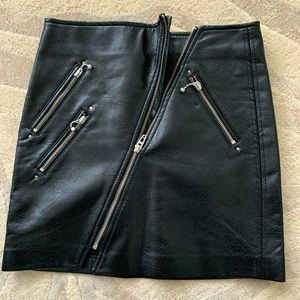 Leather Skirt
